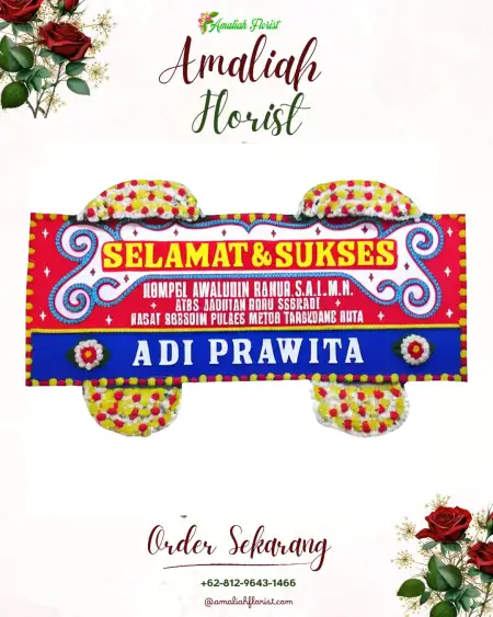 Papan Bunga Ucapan Selamat Jambu Karya
